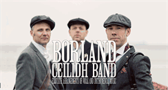 Desktop Screenshot of borlandceilidhband.com