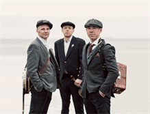 Tablet Screenshot of borlandceilidhband.com
